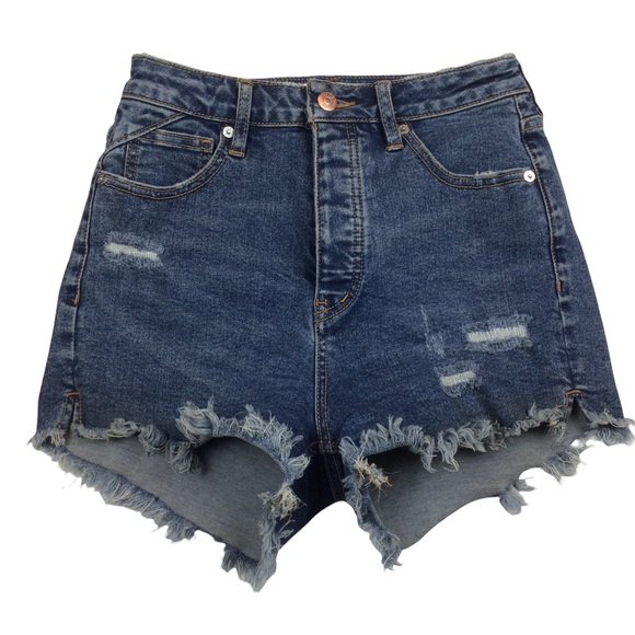 We The Free Denim Button-fly Shorts - Picture 2 of 9